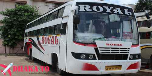 All Counters Number of Royal Coach Service - Dhaka To
